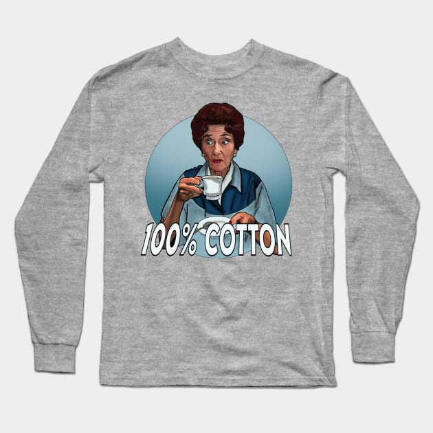 100% Cotton Dot Cotton Eastenders Long Sleeve T-Shirt by Camp David